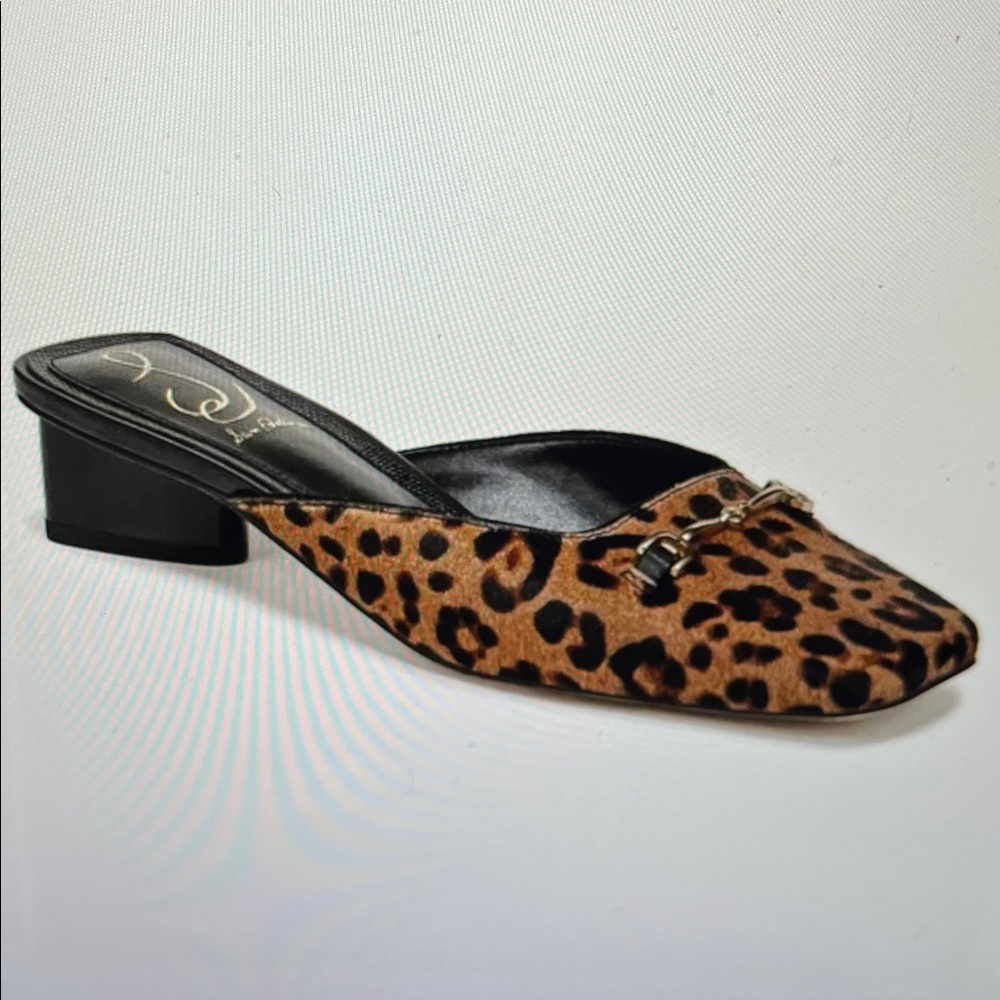 Sam Edelman Leopard Print Mules